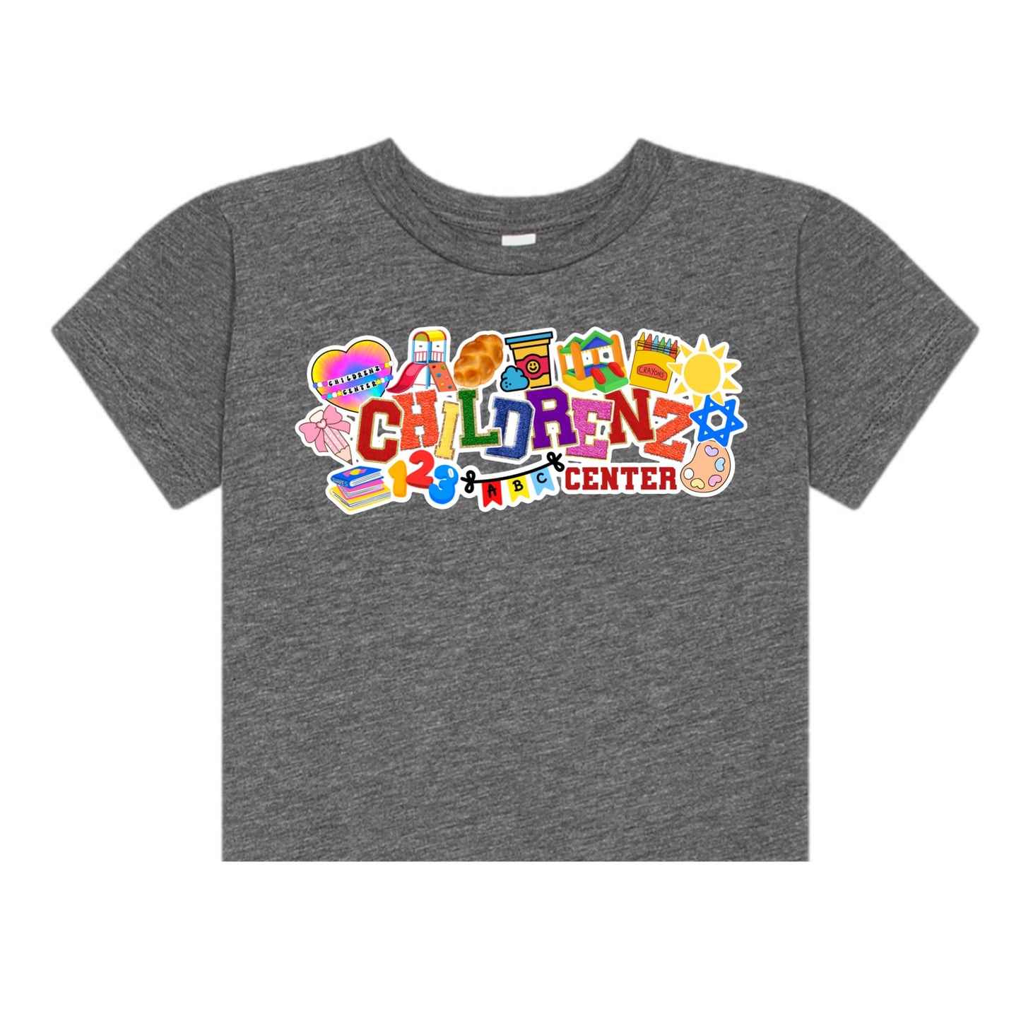 Childrenz Center girls collage tee