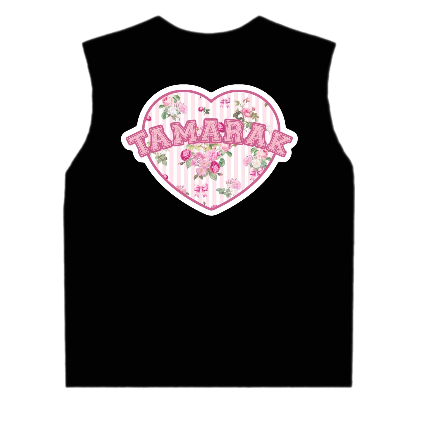 TAMARAK girls floral heart tank