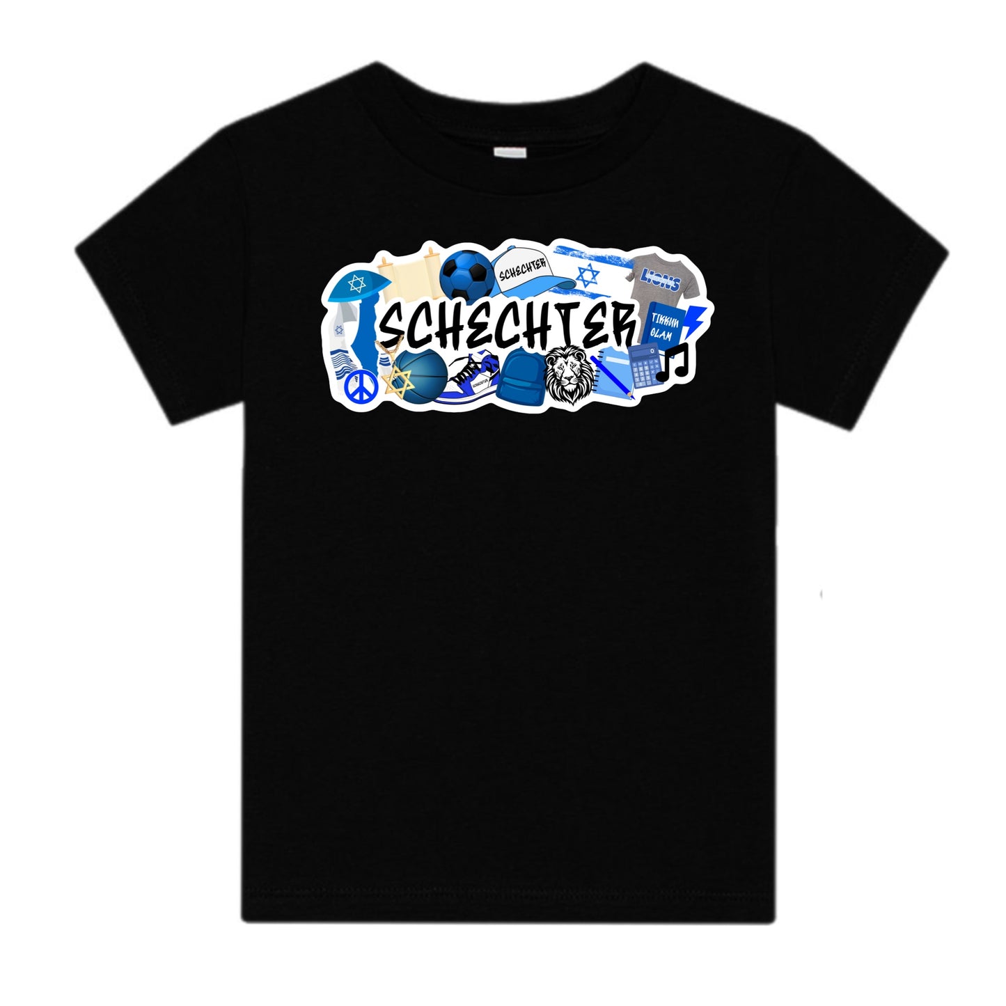 Schechter boys collage tee