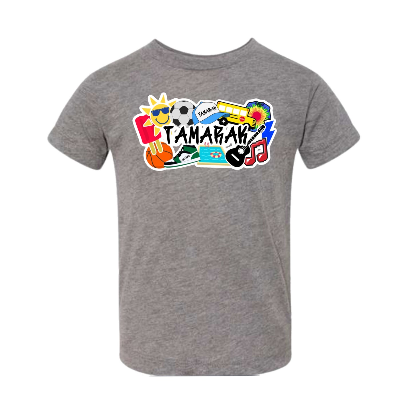 Tamarak Boys collage tee
