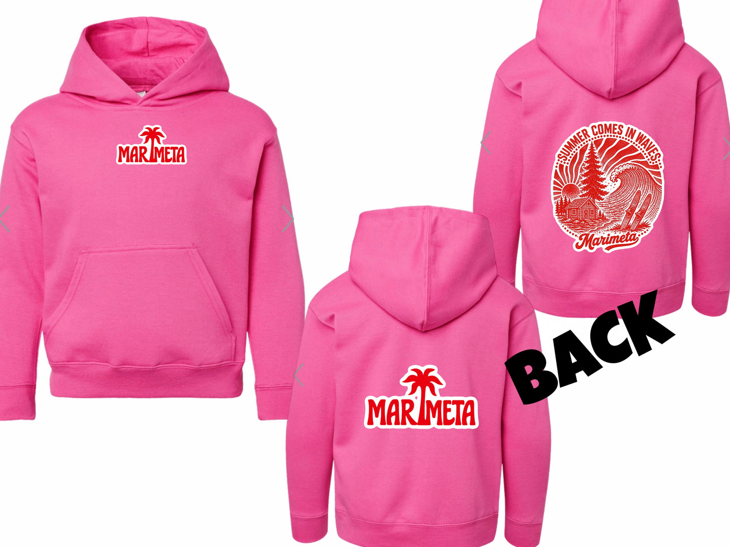 Marimeta palm hoodie