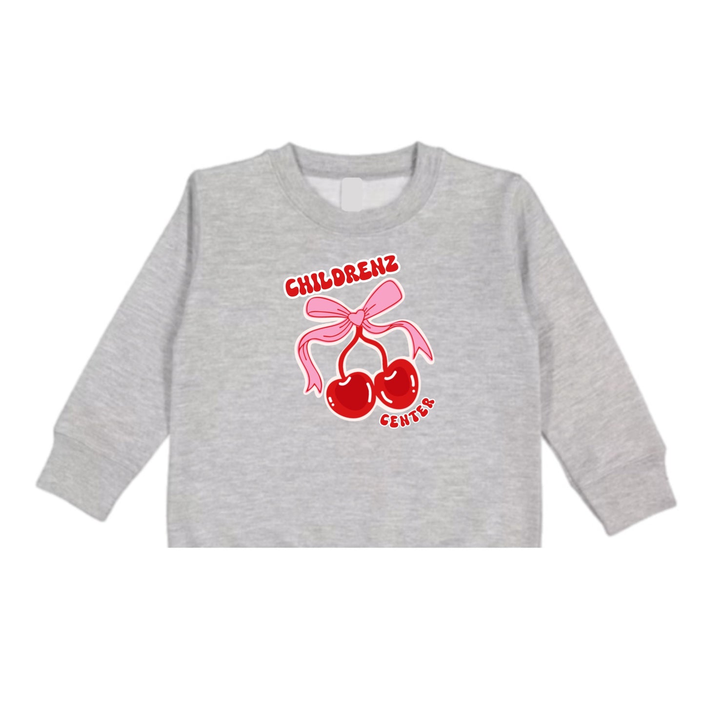 Childrenz Center cherries crewneck