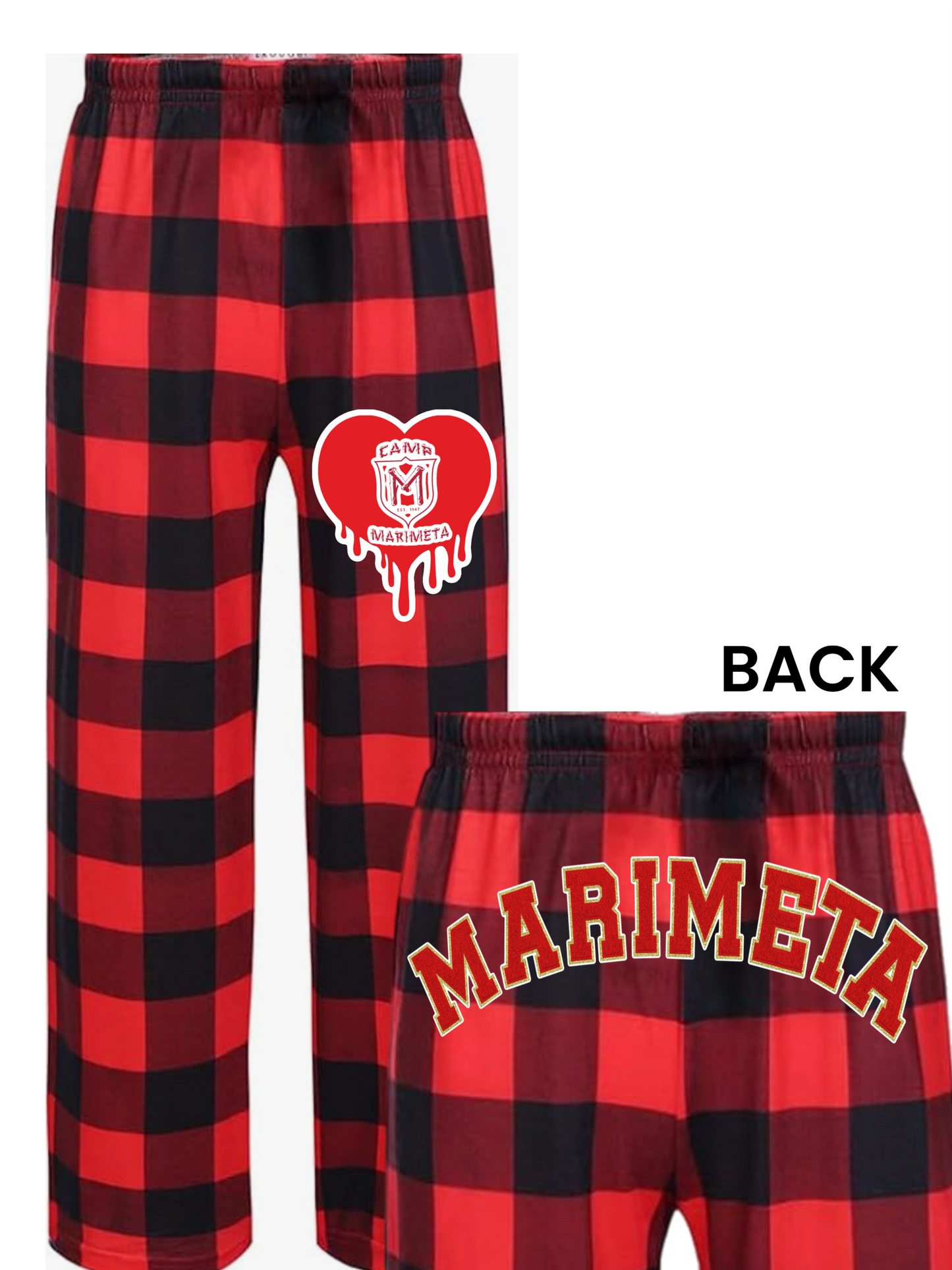 Marimeta flannel pants
