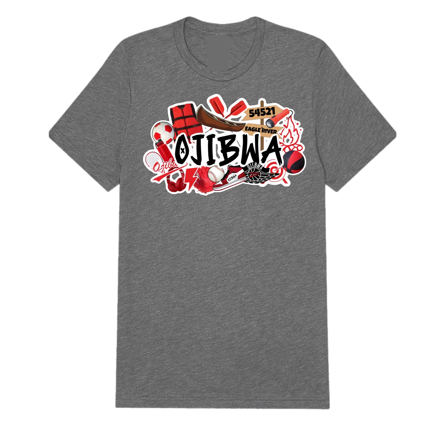 Ojibwa graffiti tee