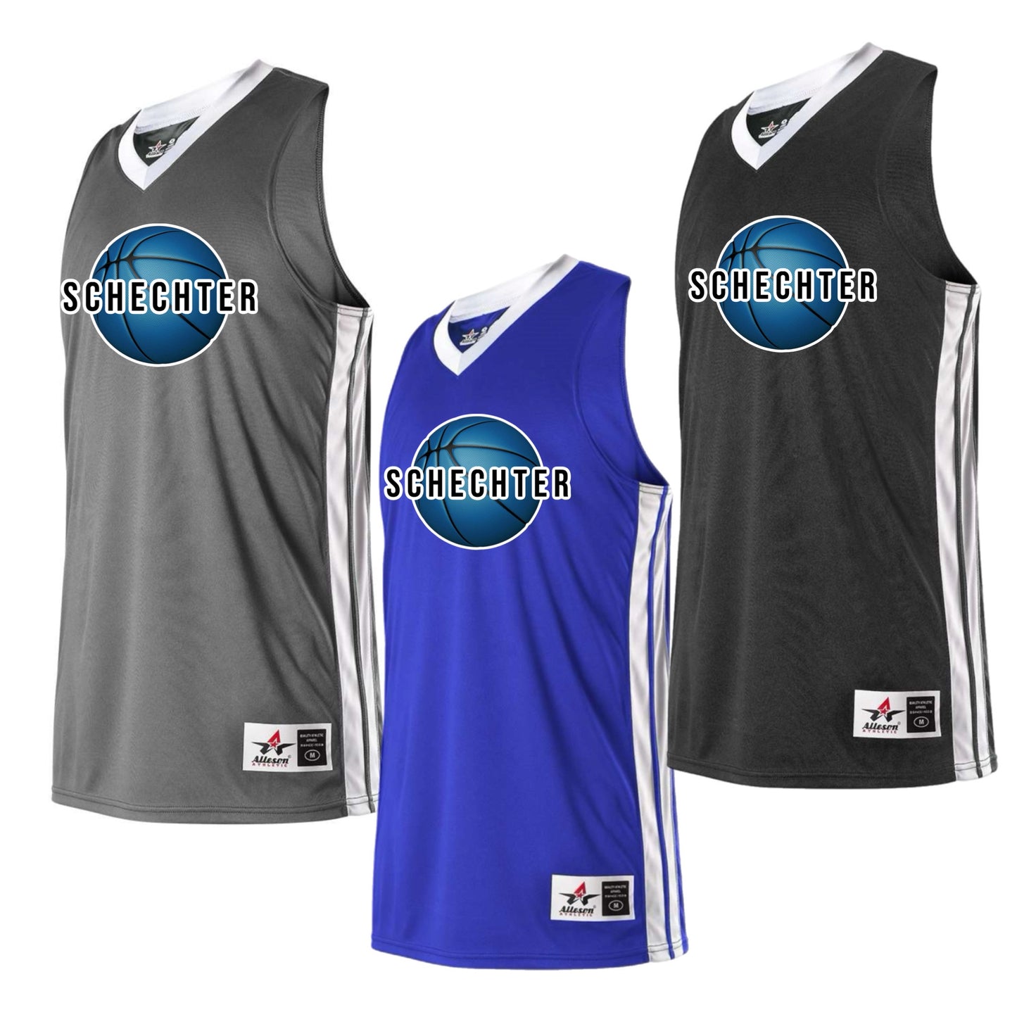 Schechter boys basketball jersey