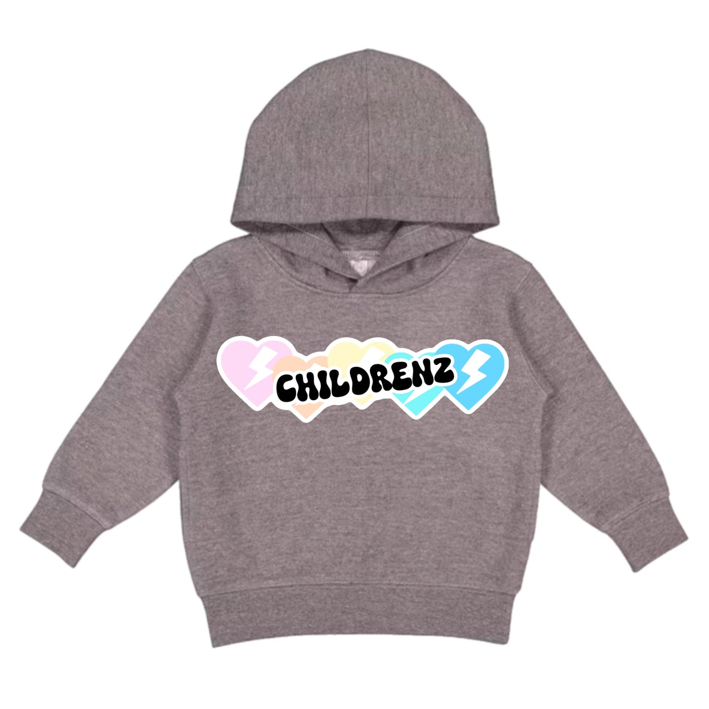 Pastel heart hoodie
