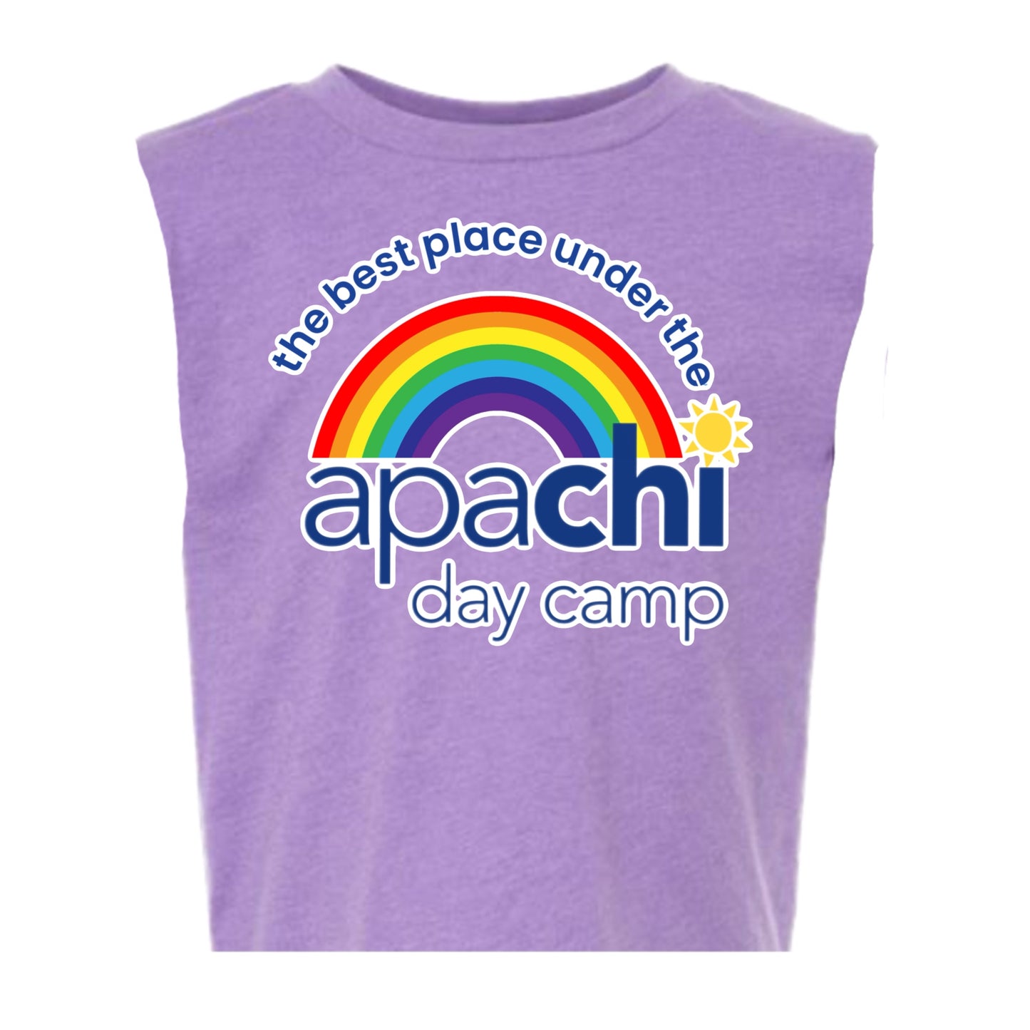 Girls Apachi logo tank