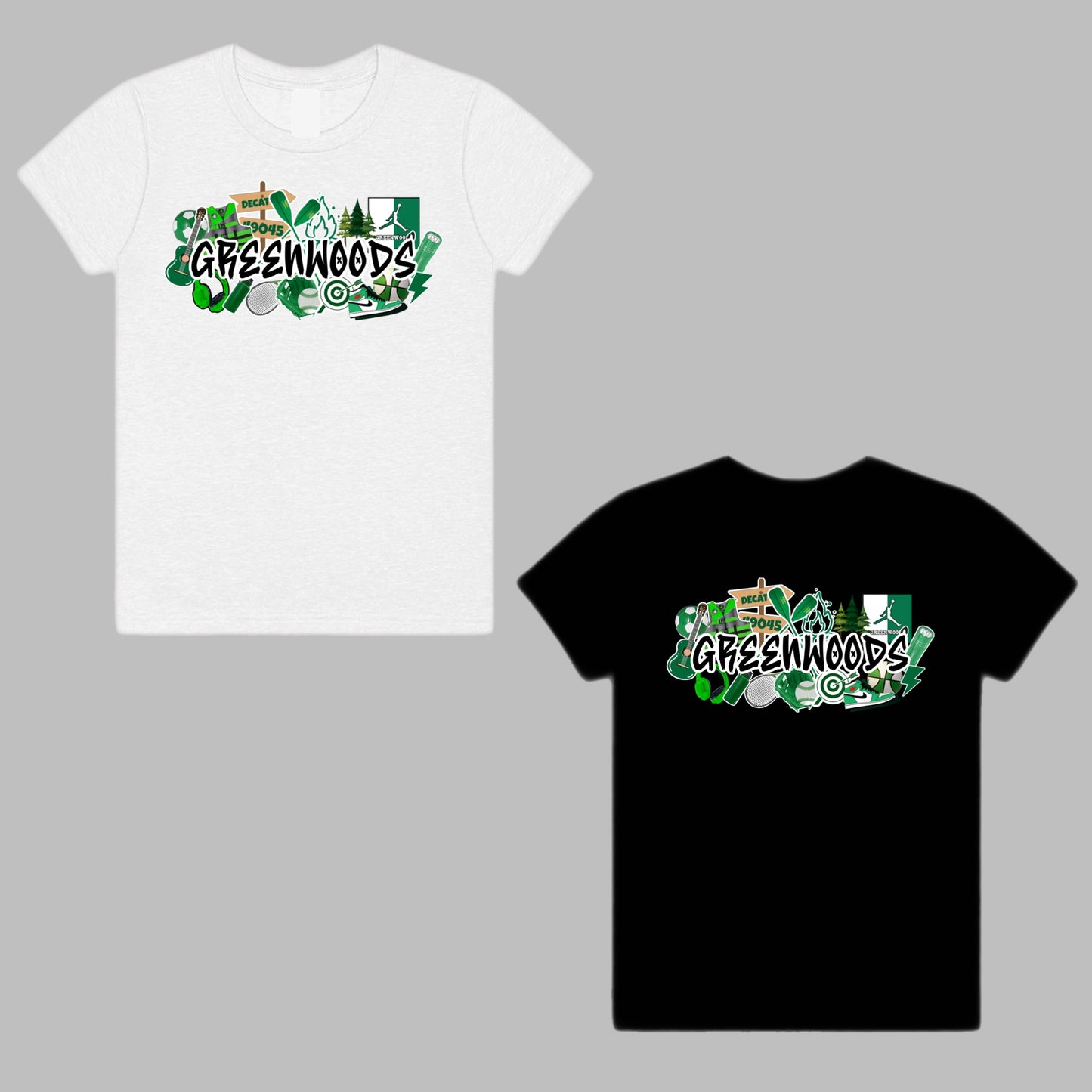 Greenwoods graffiti tee