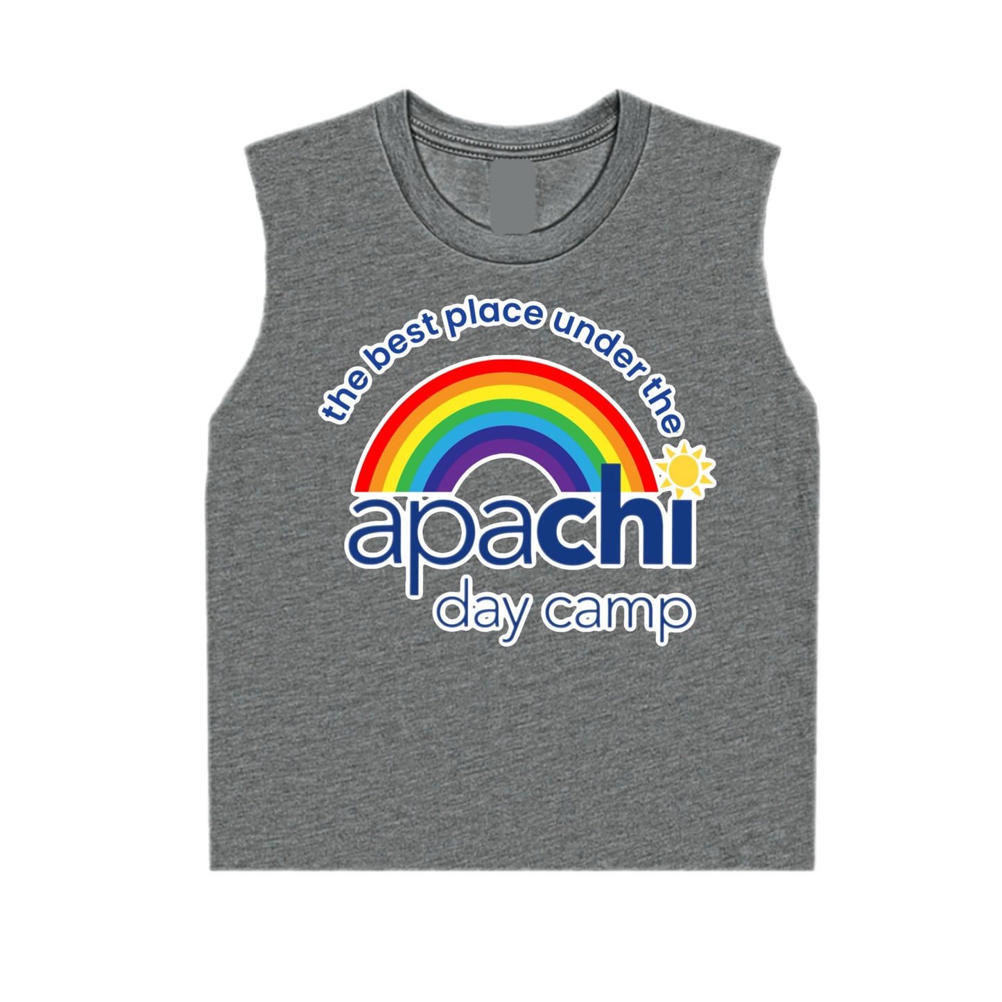 Girls Apachi logo tank