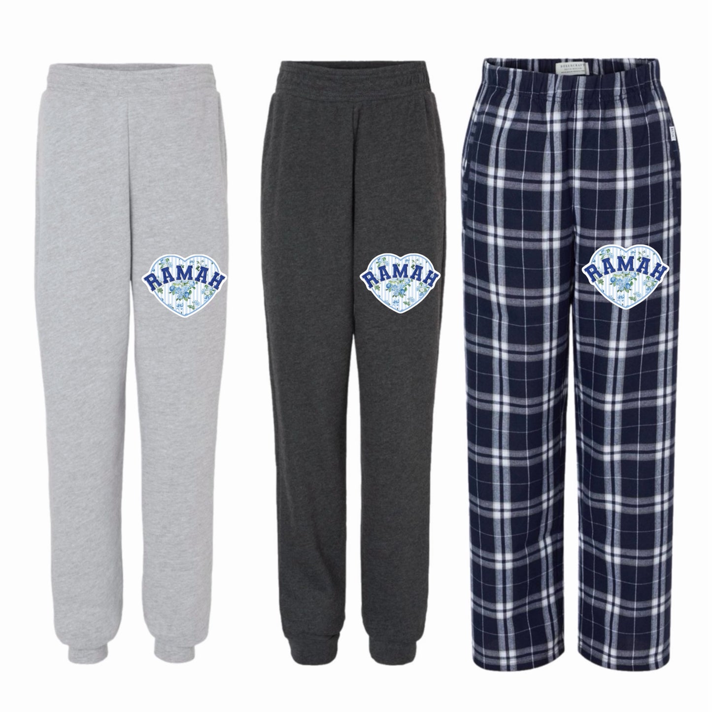 Ramah floral heart pants