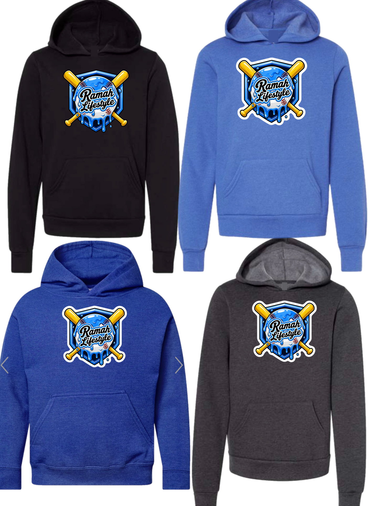 Ramah baseball lifestyle hoodie