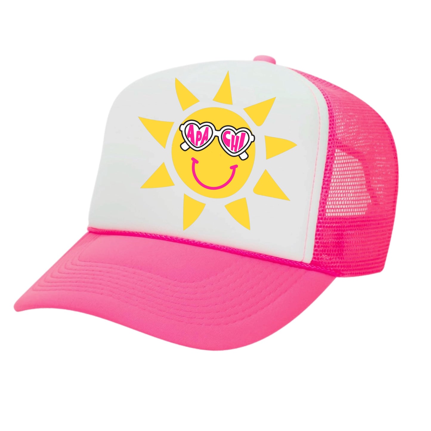 APACHI girls sunshine trucker hat
