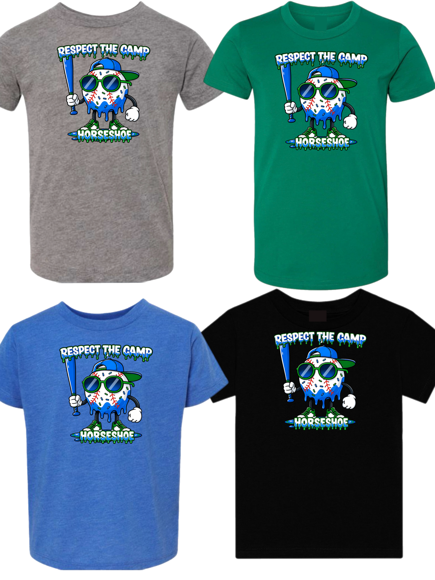 Horseshoe Respect the Camp tee
