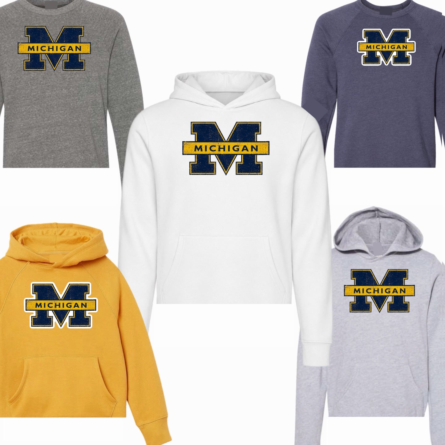 Vintage Michigan Logo Sweatshirt