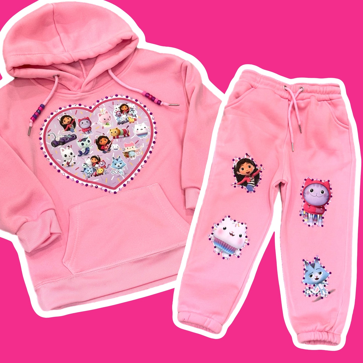 Gabby Dollhouse Hoodie & Sweatpants