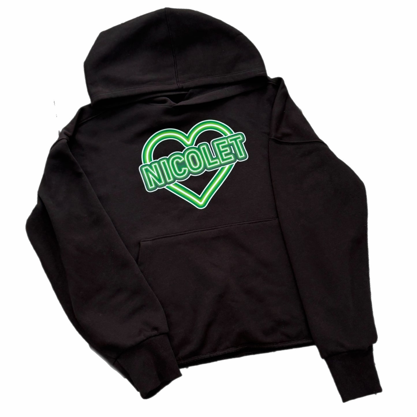 Nicolet neon sign hoodie
