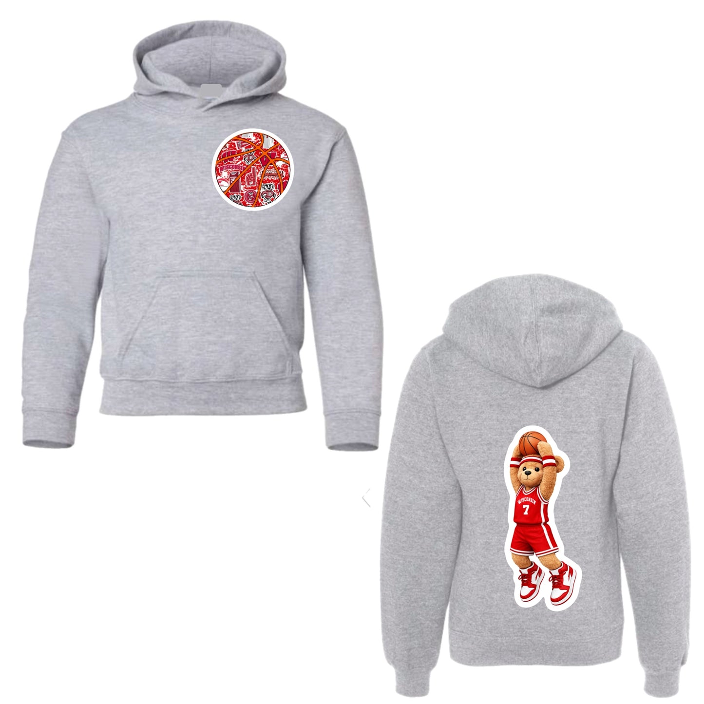 Wisconsin basketball hoodie