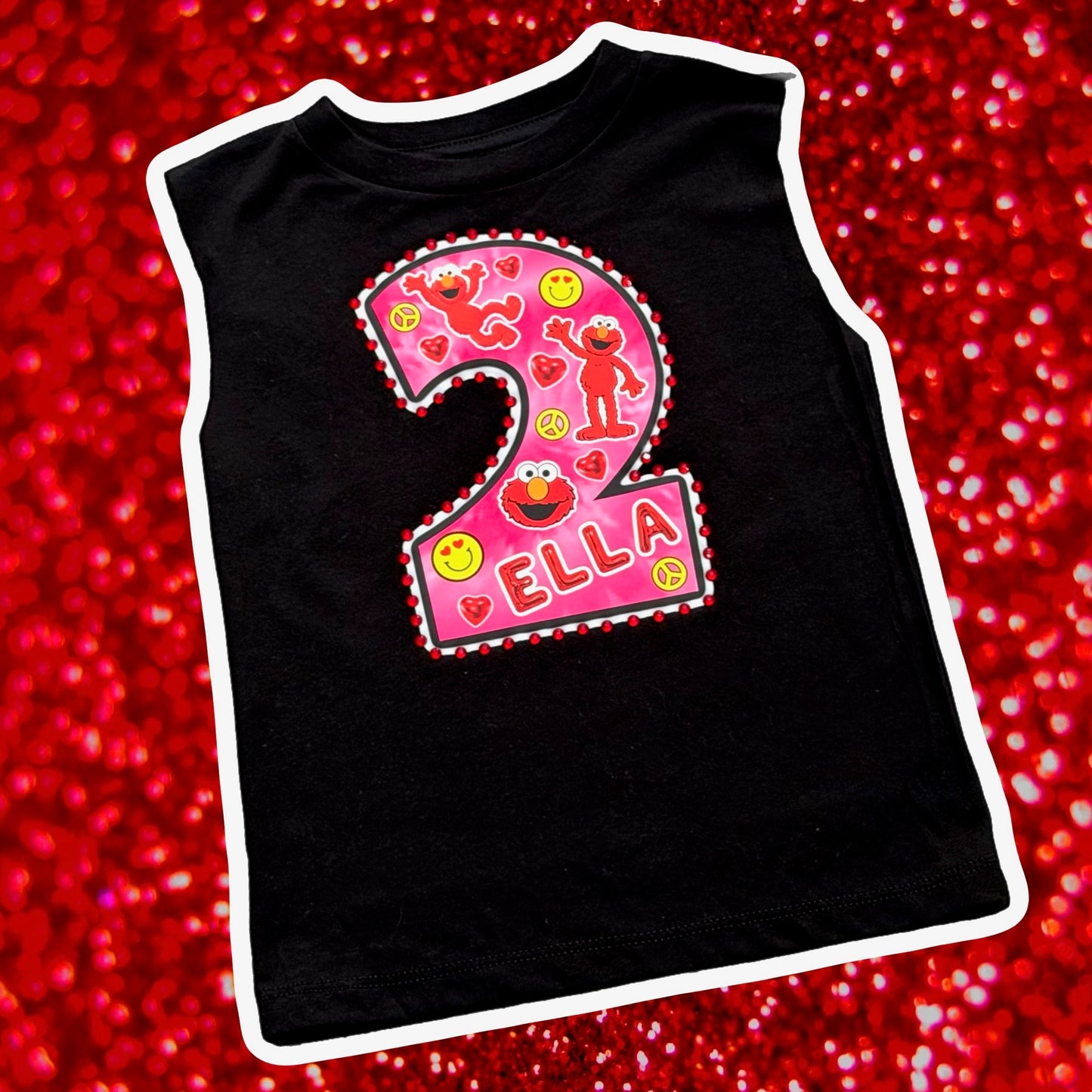 Number/Theme Birthday Tank- Girls