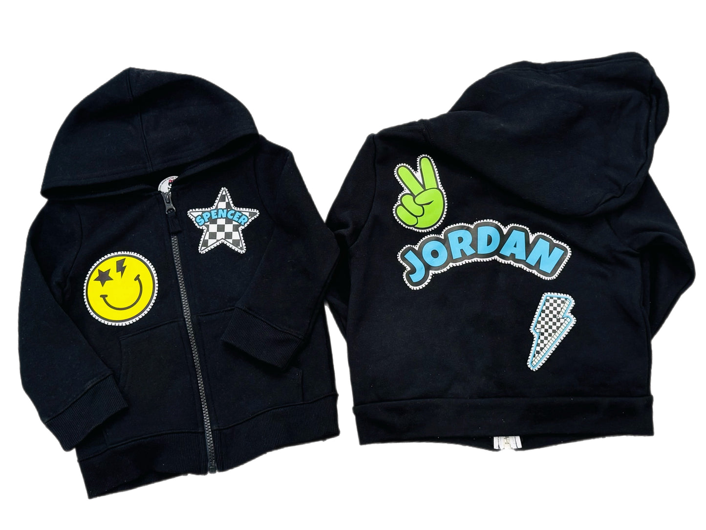 Boys PATCHED Zip-Up