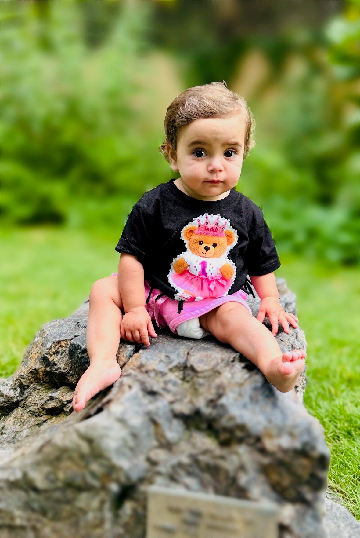 Crowned Birthday Bear Tee
