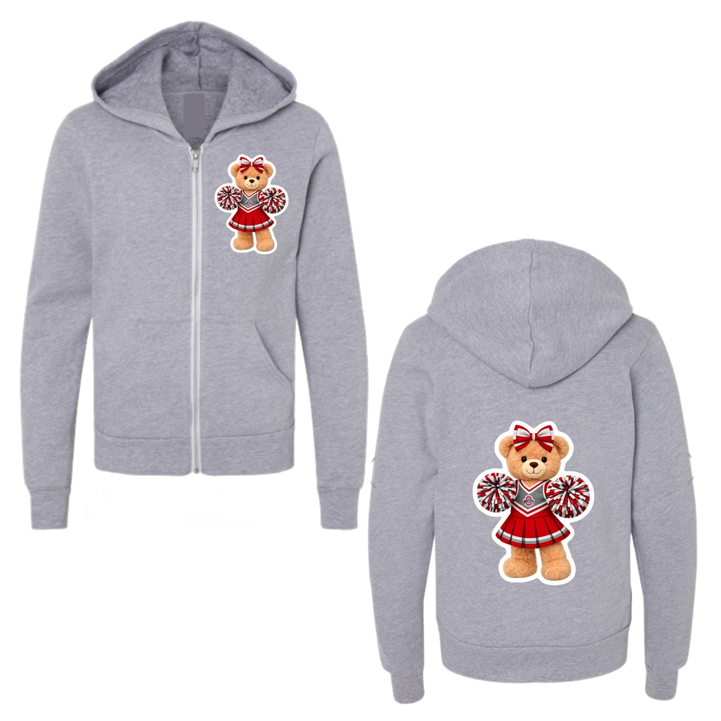 Ohio State cheerleader zip