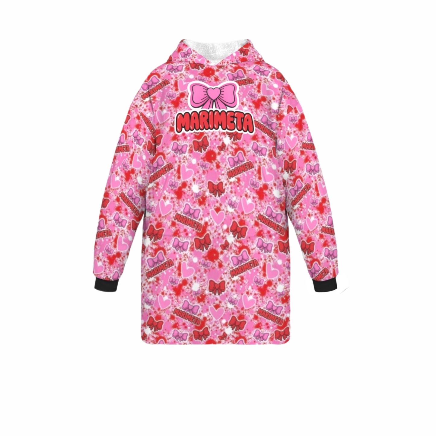 Marimeta Bow Blanket Hoodie
