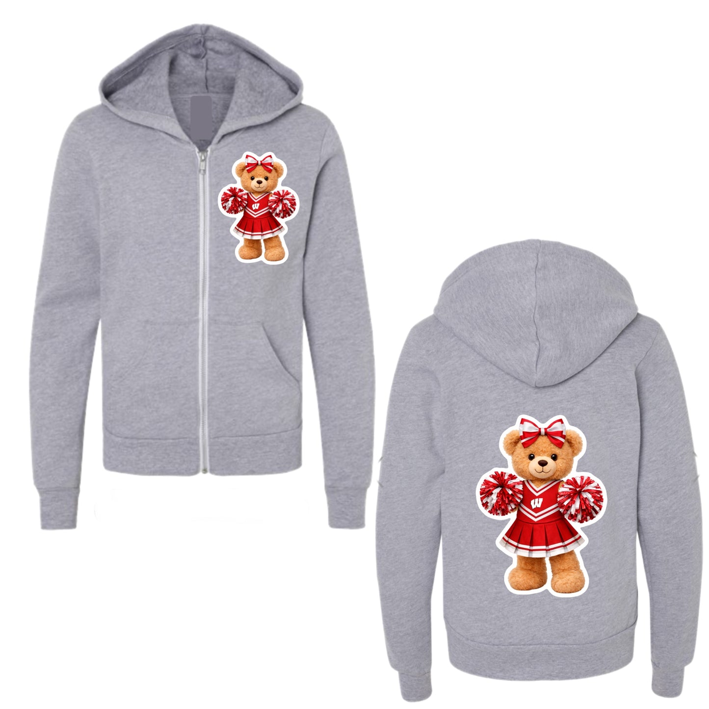 Wisconsin Cheerleader Zip-Up