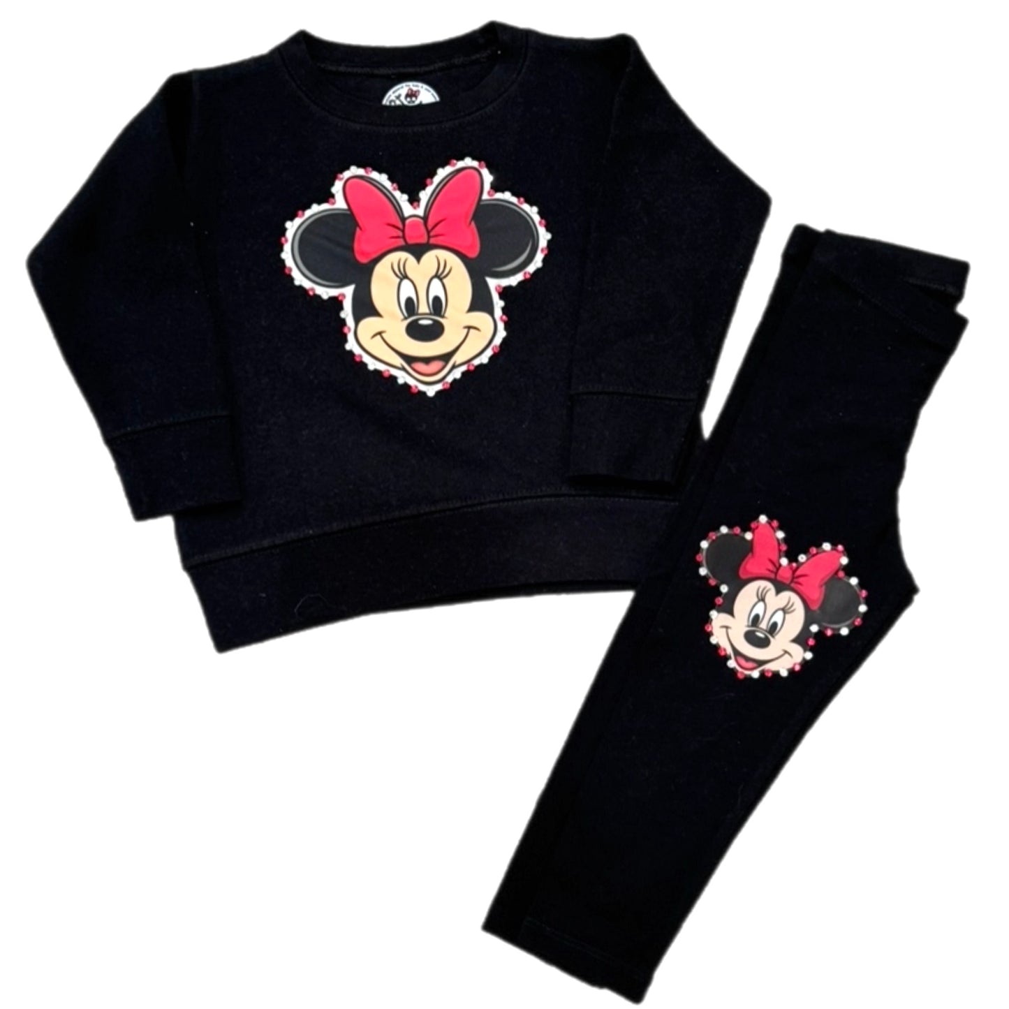 Pink Mouse Crewneck