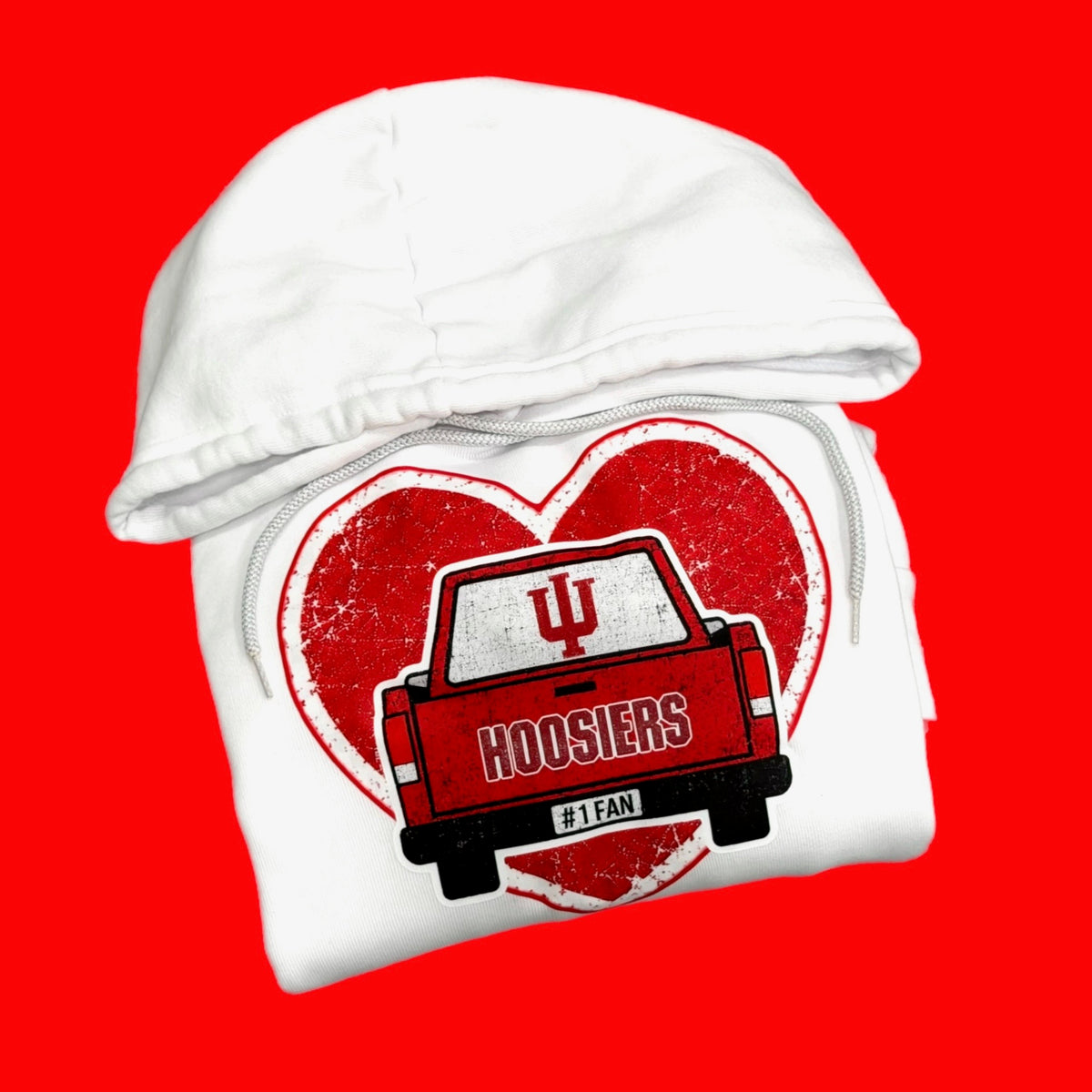Vintage Indiana Heart Truck Sweatshirt