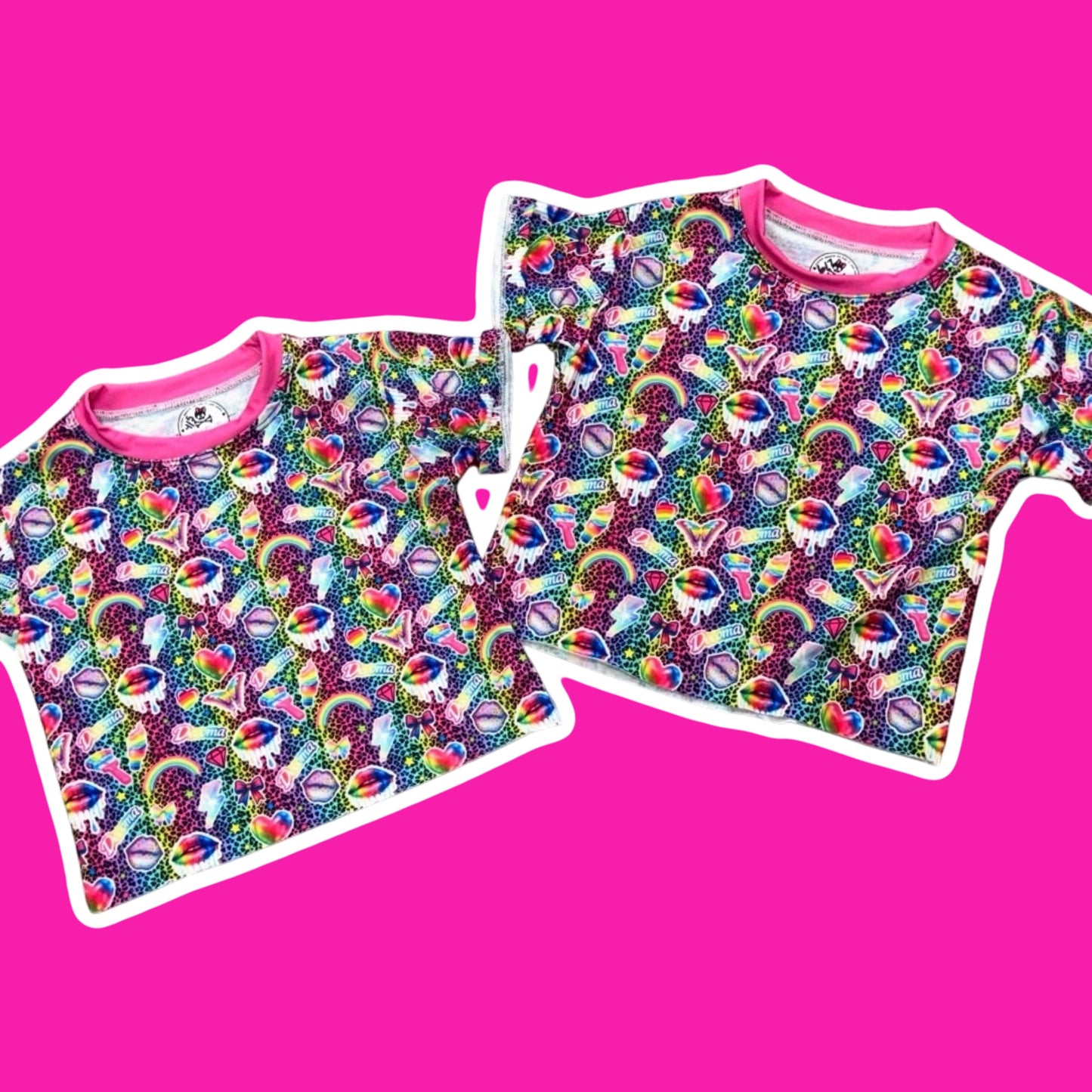 DECOMA Girls all over print tee