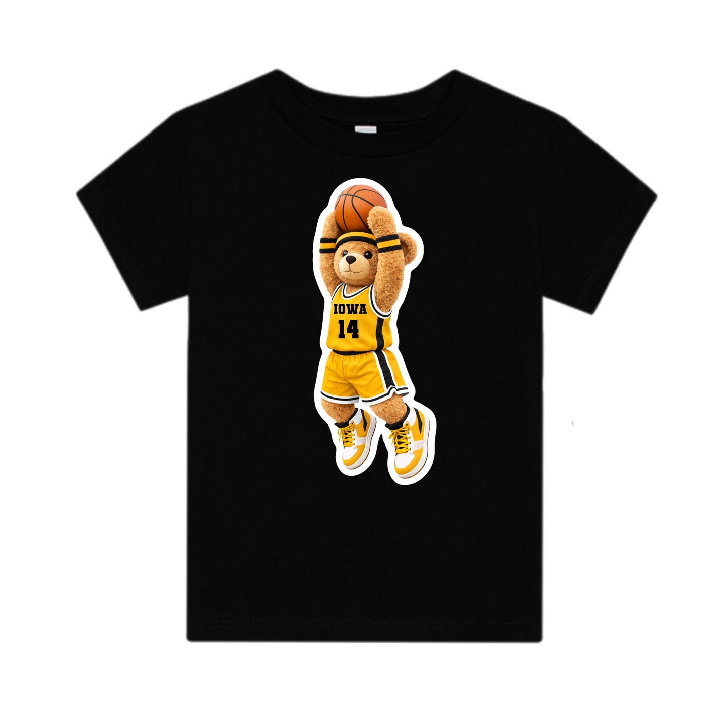 Iowa Basketball Bear Tee