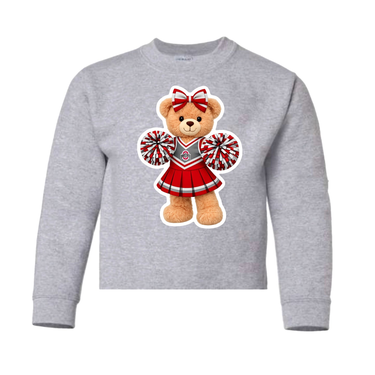 Ohio State cheerleader crewneck
