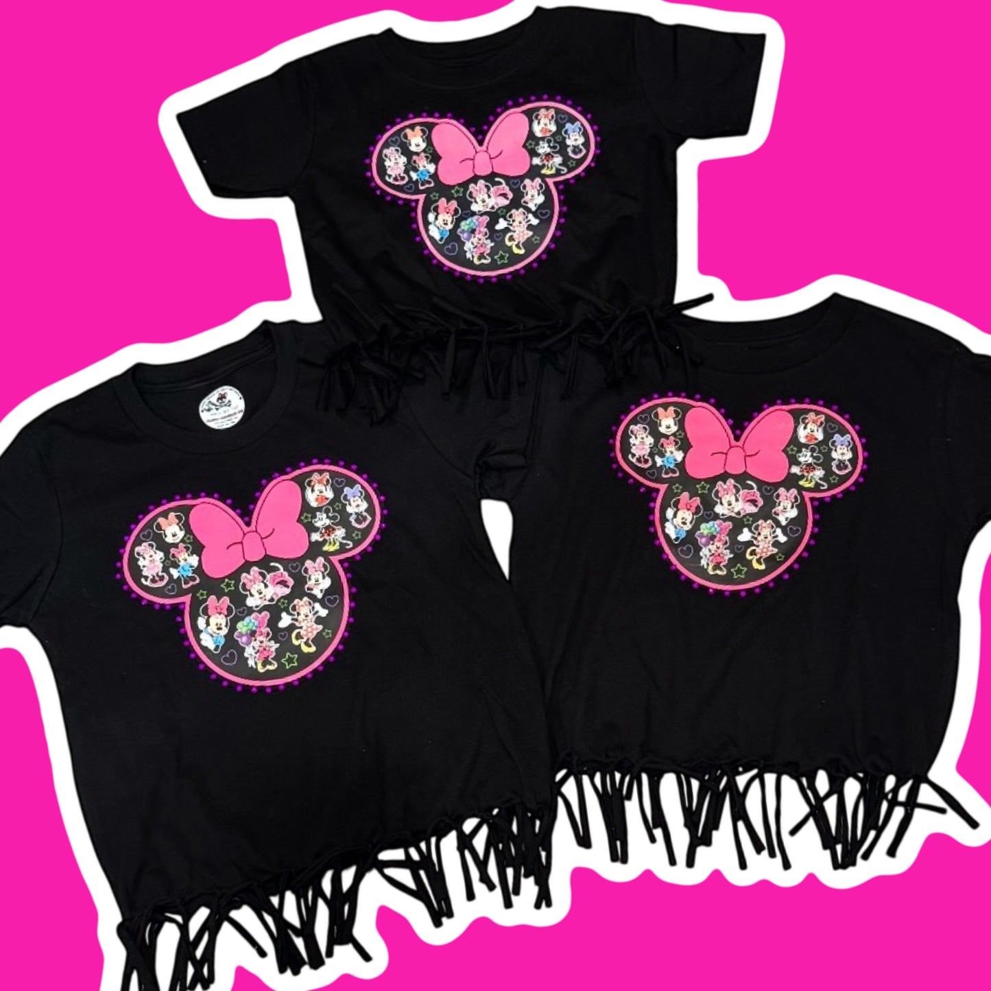 Minnie Mouse Collage Tee