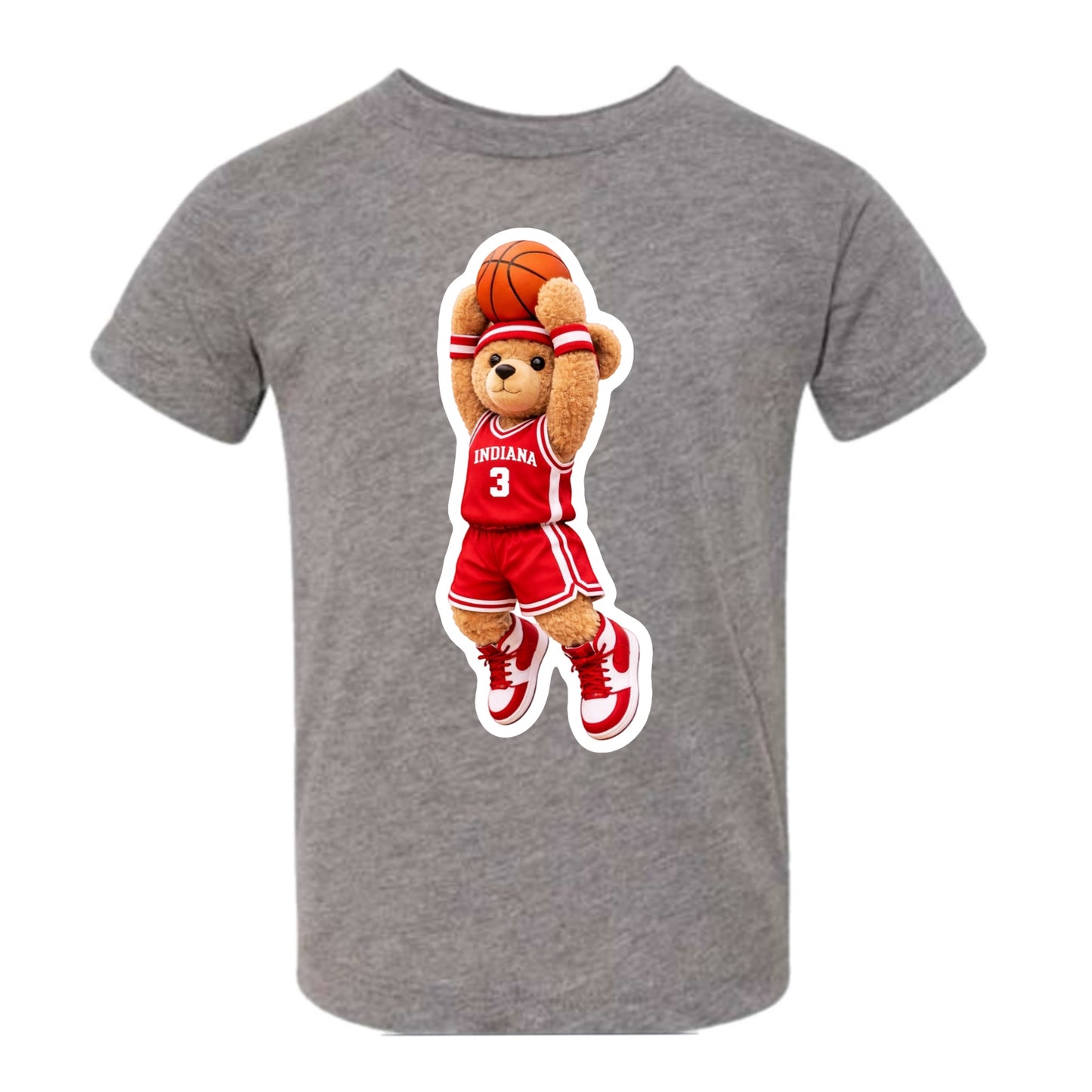 Indiana basketball bear tee