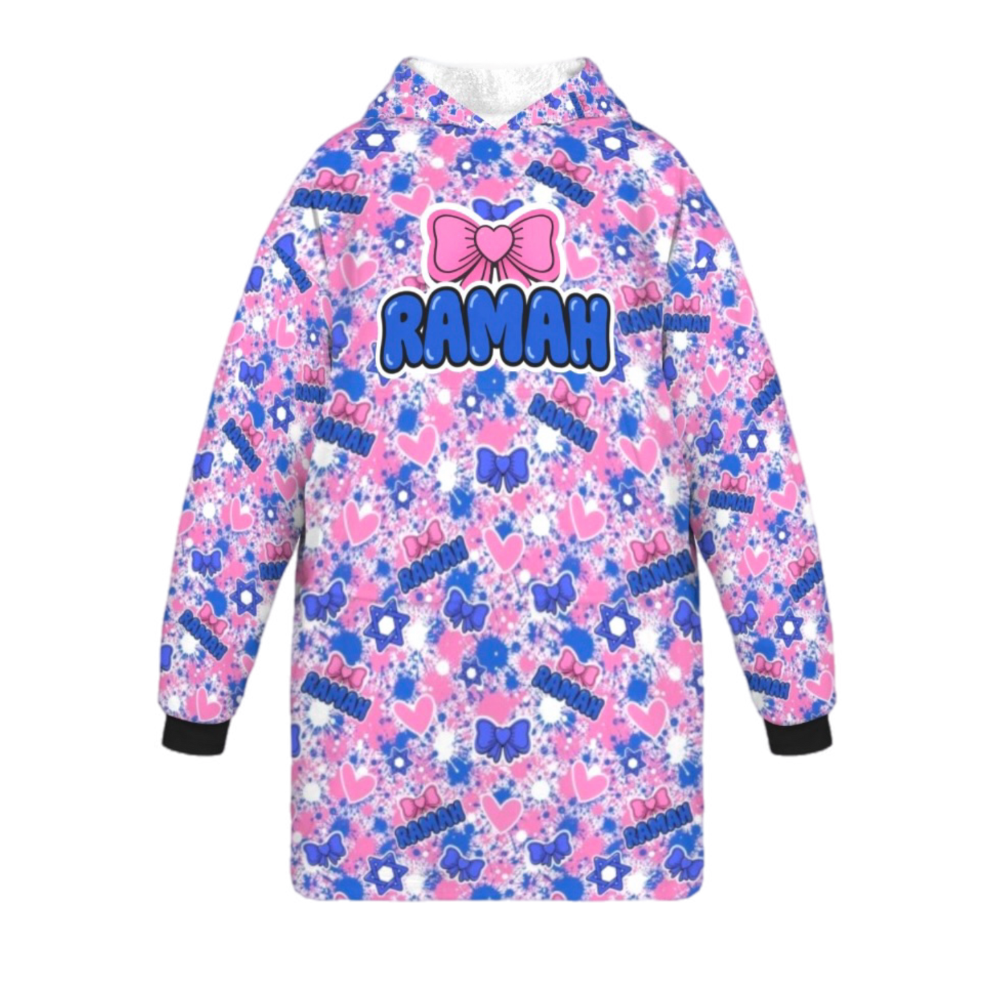 Ramah Bow Blanket Hoodie