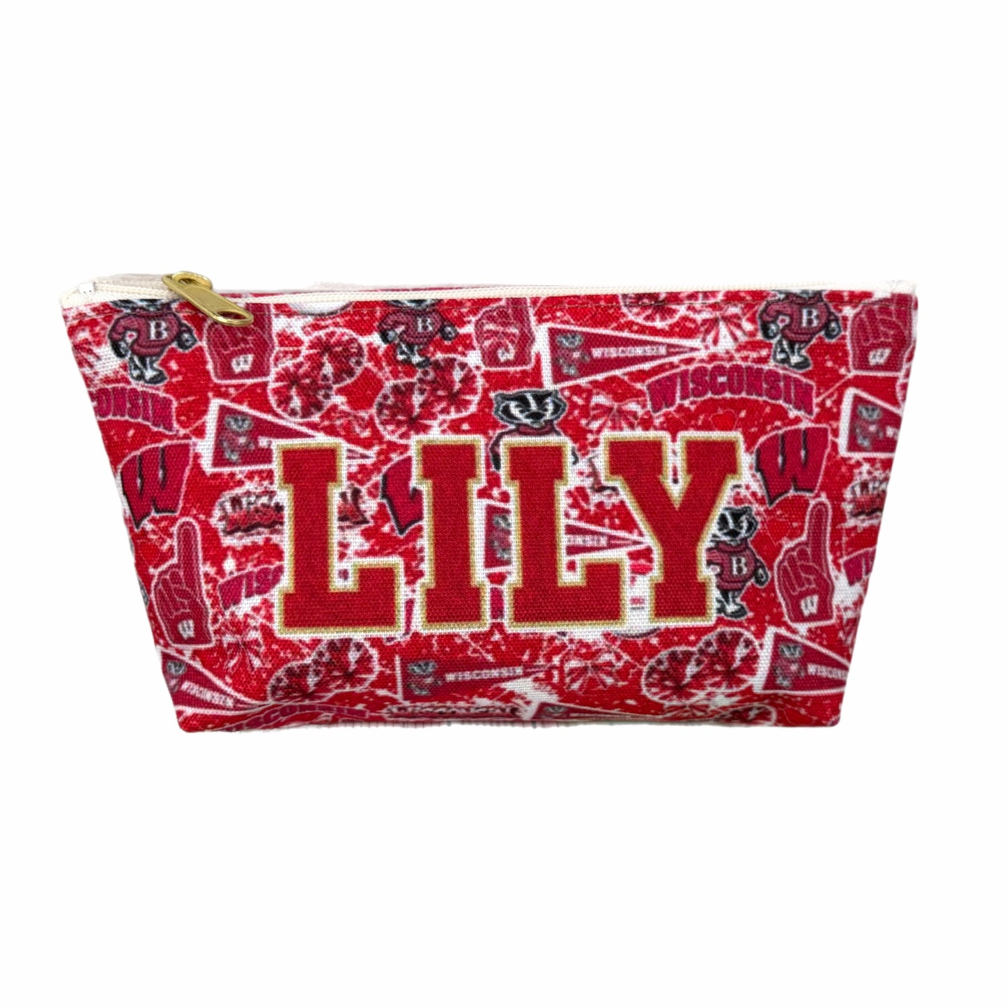 Cosmetic Bag- Univ. of Wisconsin