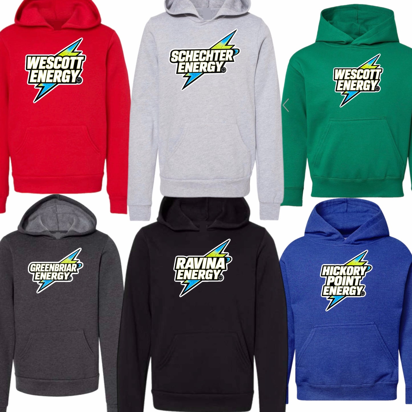 Boys school energy hoodie