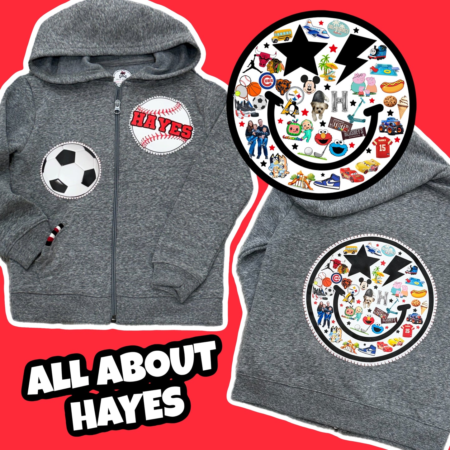 Boys "All About Me" Hoodie