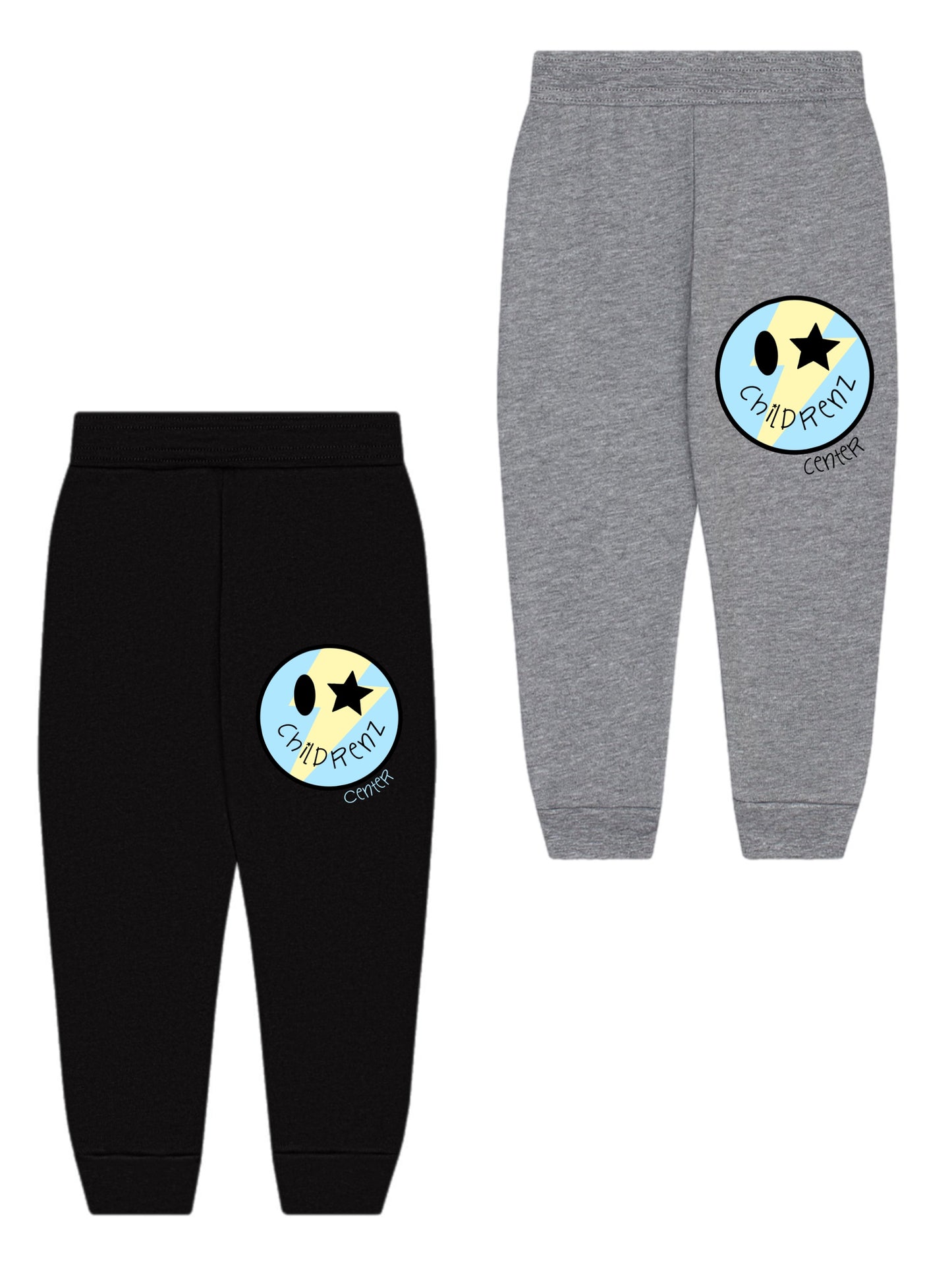 Childrenz Center bolt emoji joggers