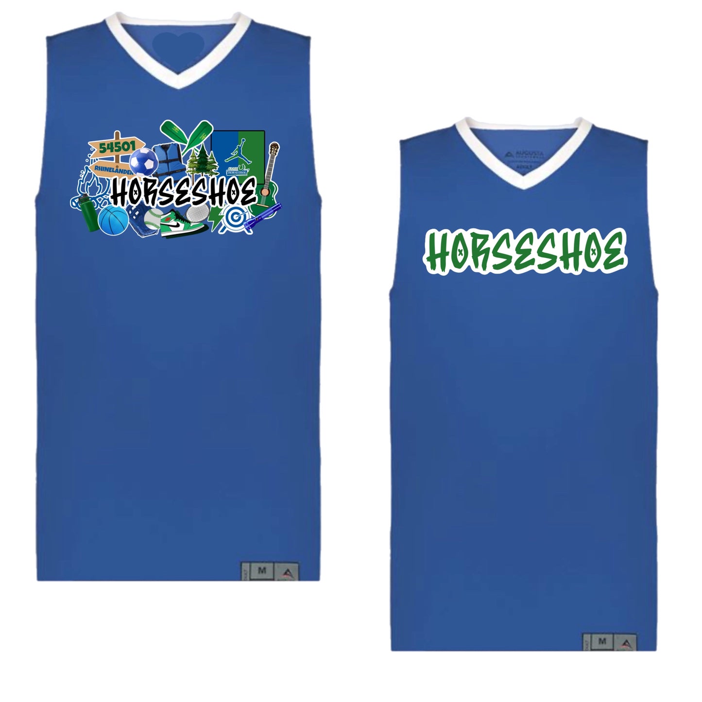Horseshoe graffiti jersey