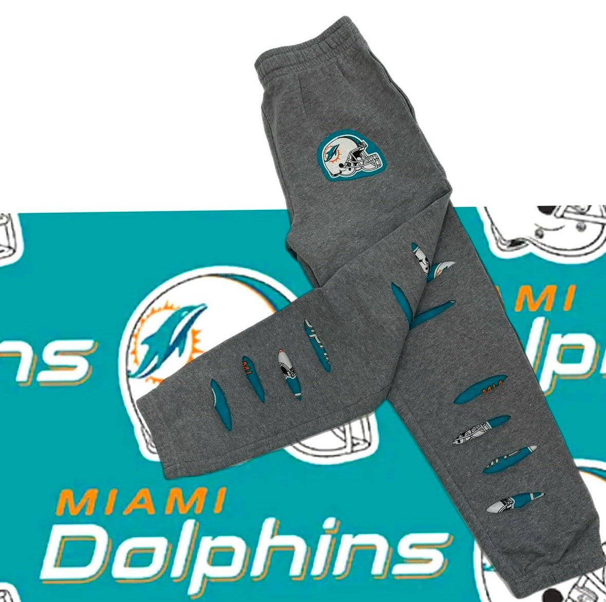 Miami football joggers