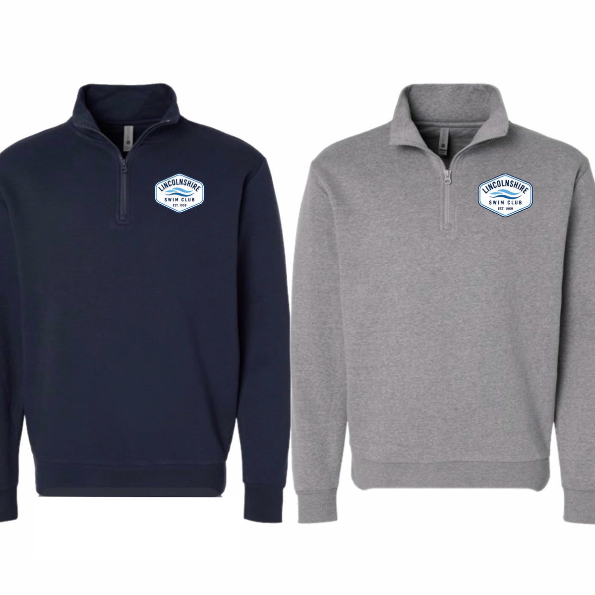 Men’s Lincolnshire Swim club 1/4 zip