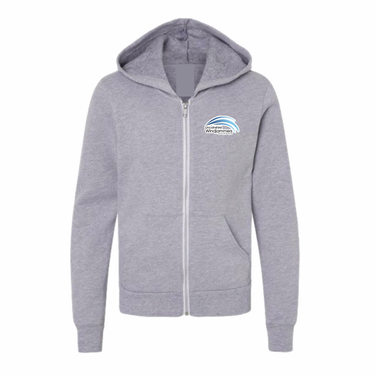 Windjammers swim club zip hoodie