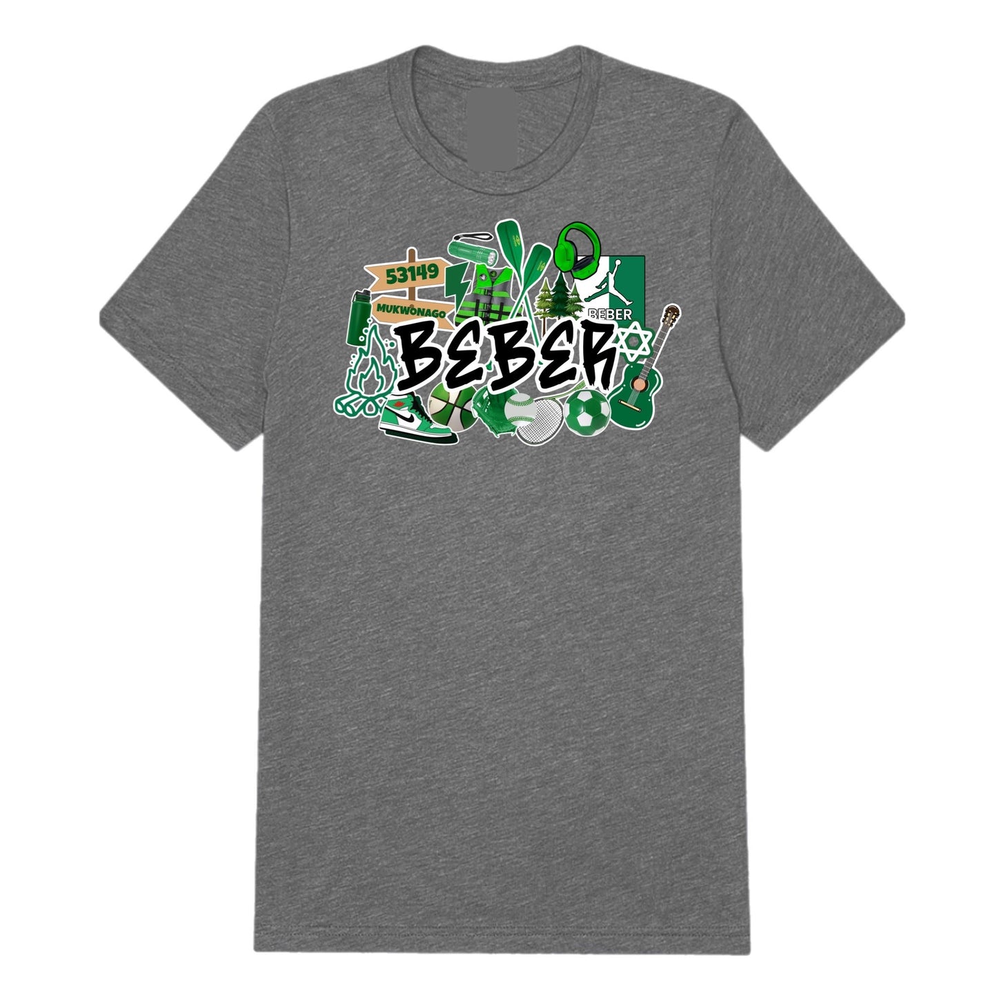 BEBER graffiti tee