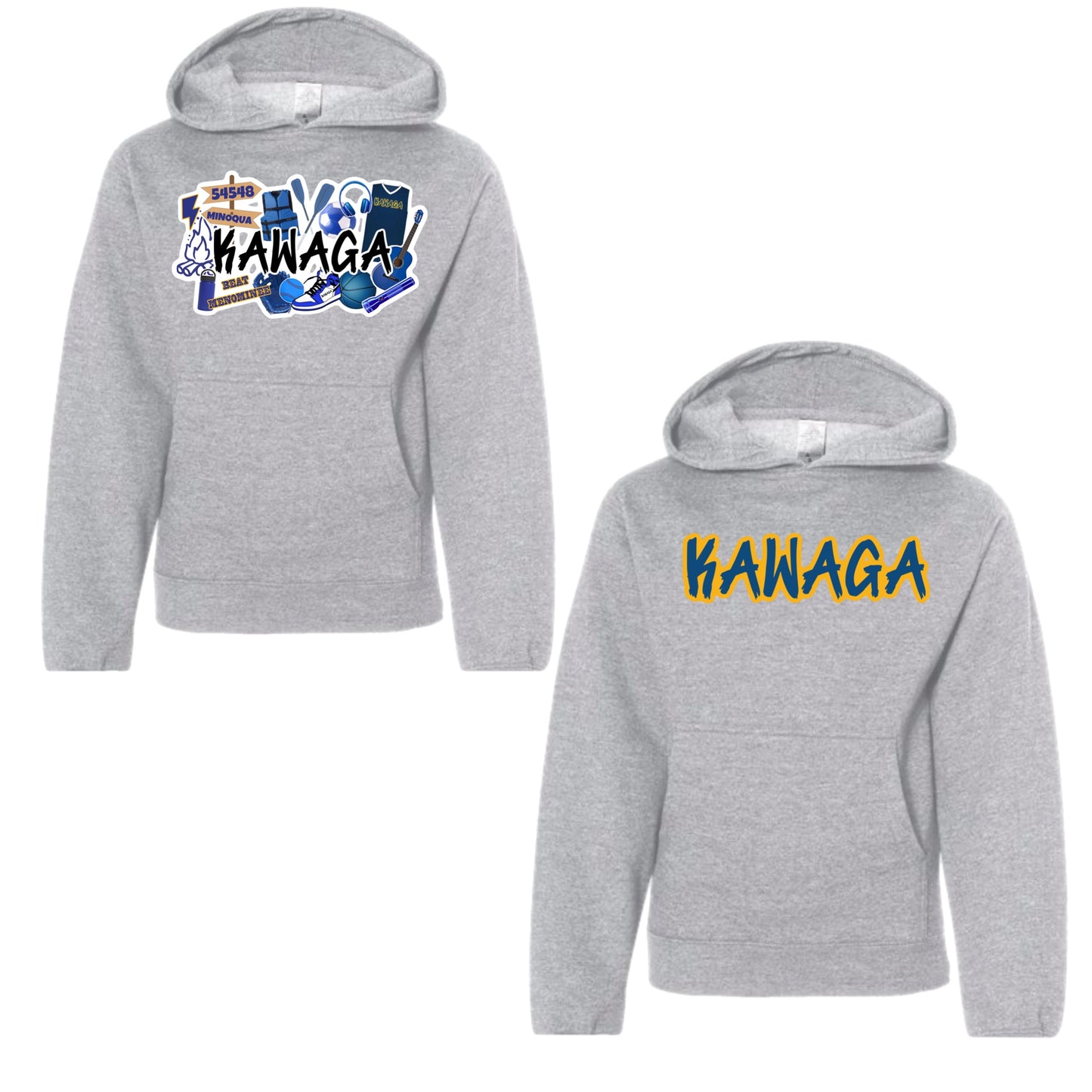 Kawaga graffiti hoodie
