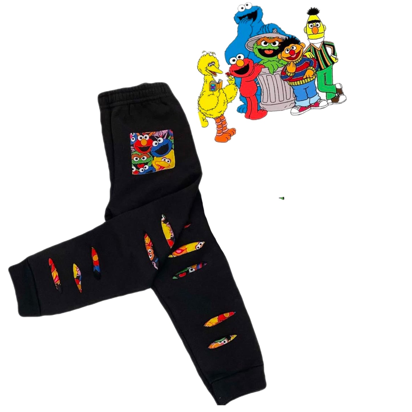 Sesame monsters joggers