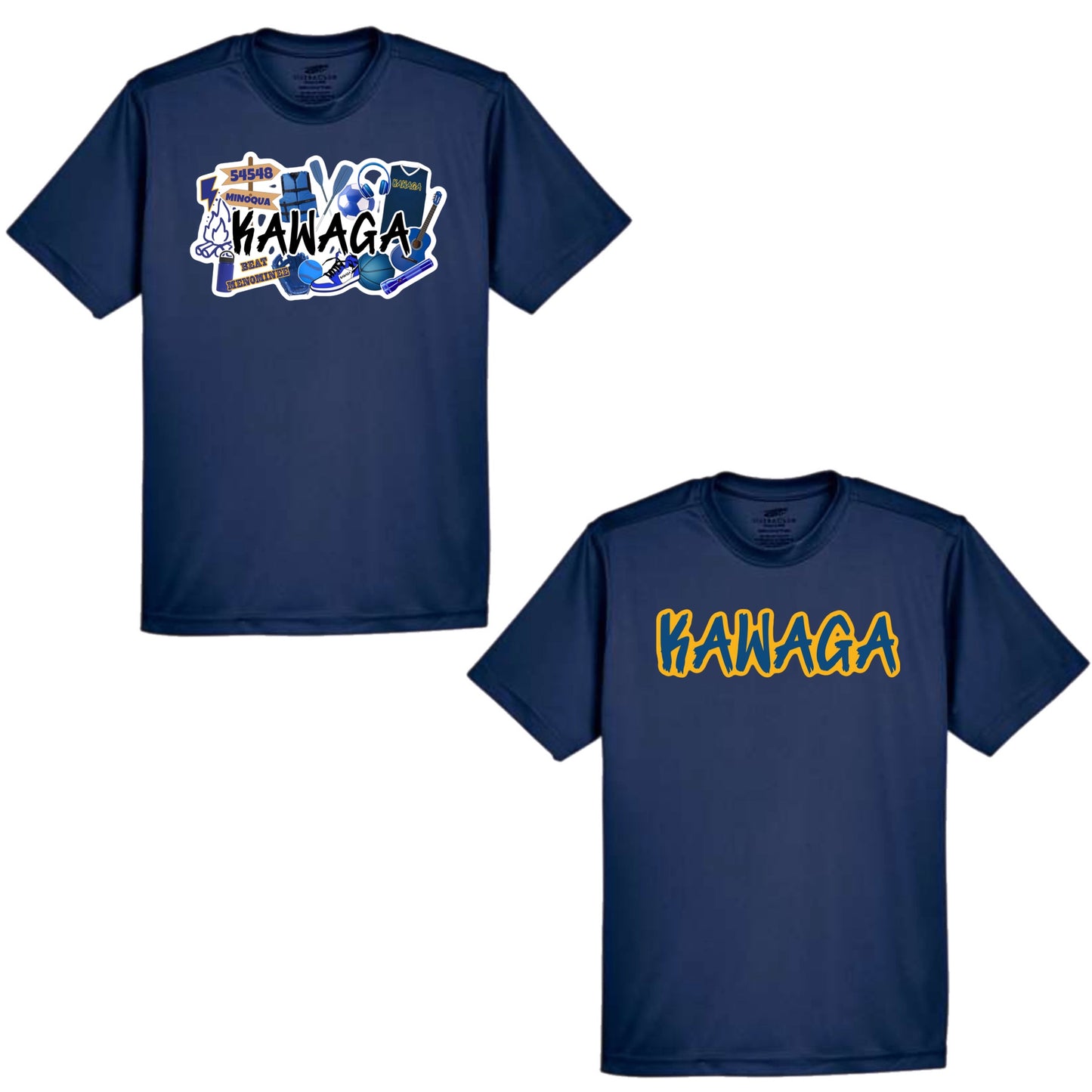 Kawaga graffiti performance tee