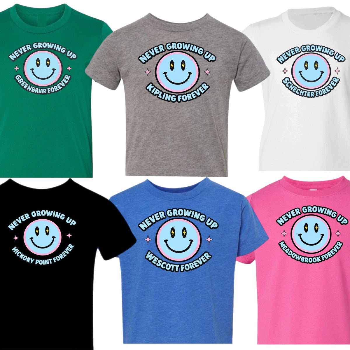 Girls never growing up tee