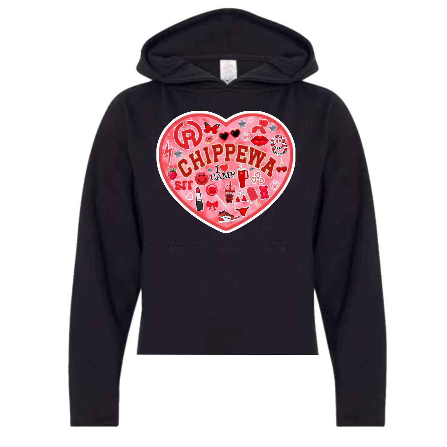 Chippewa heart hoodie
