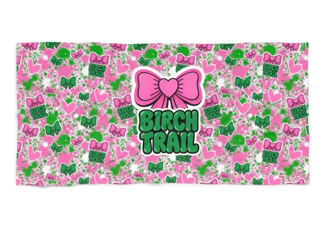 Birch Trail bow towel